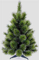 SILVER FROSTED APPLACHIAN PINE TREE - 2ft