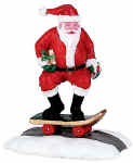 Santa on a Skateboard - 72498